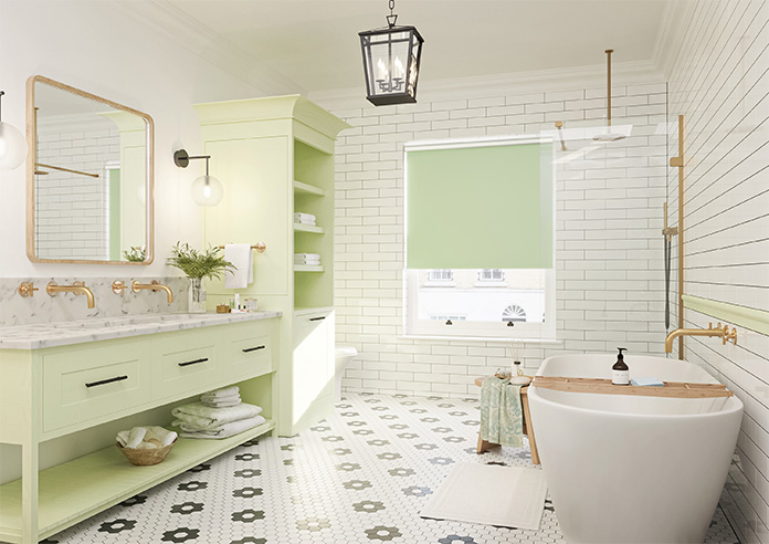 Rimini (Blackout), Mint - Twist&Fit Roller Blind - Image 7